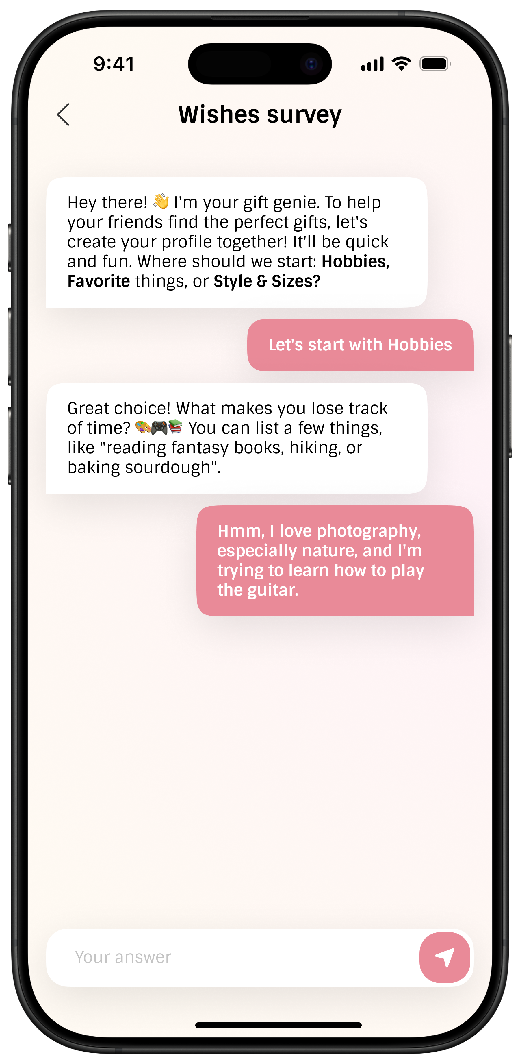 Find the perfect gift with AI